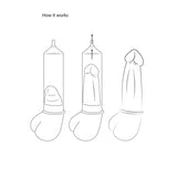 Pumped Automatic Rechargeable Luv Pump - Black USB Rechargeable Powered Penis Pump - Image 8