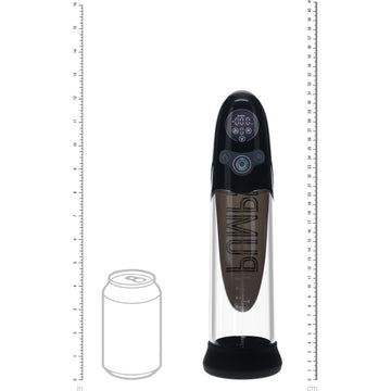 PUMPED Aqua-Pro Auto Pump - Black - Black/Clear USB Rechargeable AI-Enabled Submersible Auto Penis Pump
