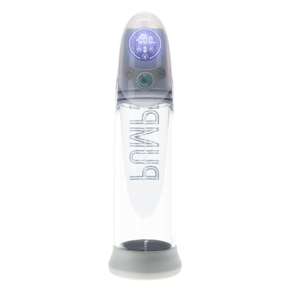 PUMPED Aqua-Pro Auto Pump - Grey/Clear USB Rechargeable AI-Enabled Submersible Auto Penis Pump