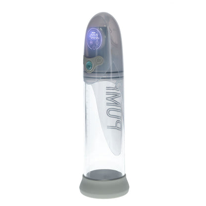 PUMPED Aqua-Pro Auto Pump - Grey/Clear USB Rechargeable AI-Enabled Submersible Auto Penis Pump