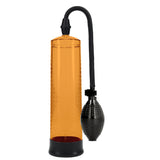 PUMPED Basic Pump 1 - Orange - Orange Penis Pump - Image 2