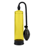 PUMPED Basic Pump 1 - Yellow - Yellow Penis Pump - Image 2