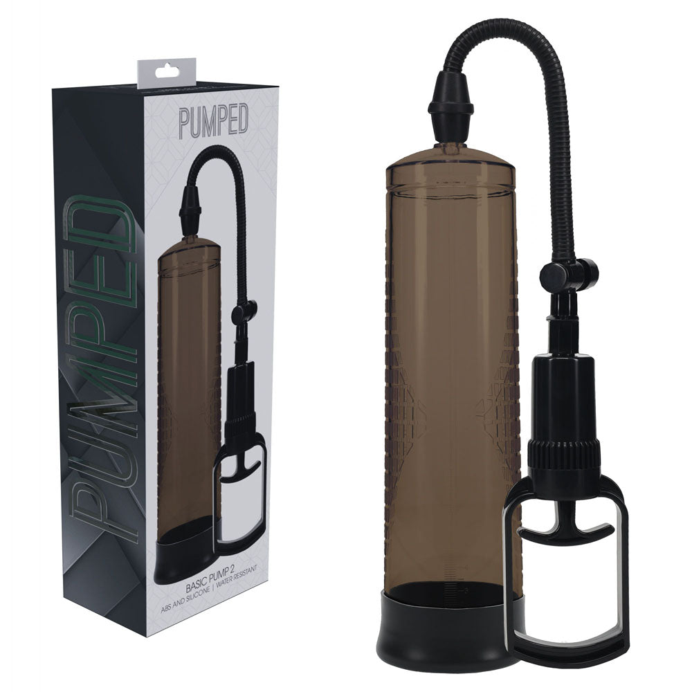 PUMPED Basic Pump 2 Penis Pump - Black