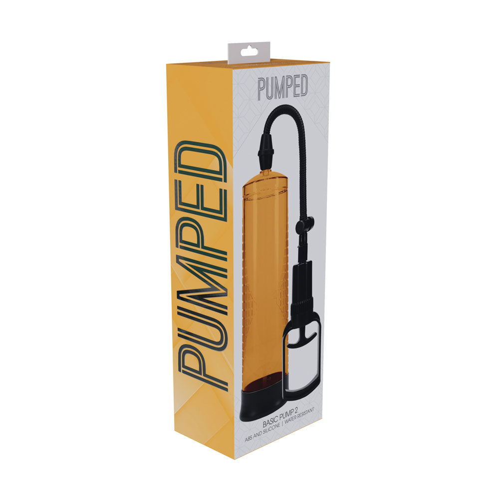 PUMPED Basic Pump 2 - Orange Penis Pump