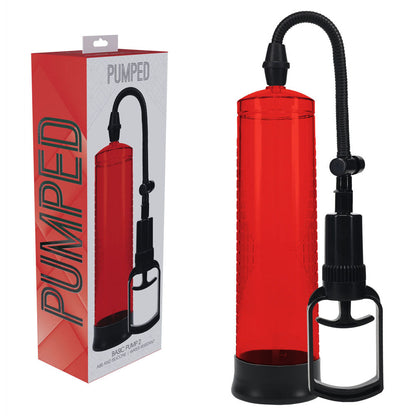 PUMPED Basic Pump 2 Penis Pump - Red