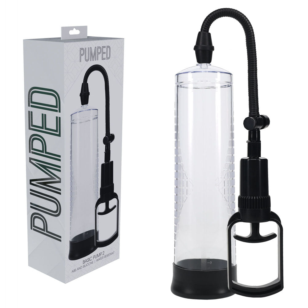PUMPED Basic Pump 2 Penis Pump - Clear