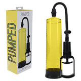 PUMPED Basic Pump 2 - Yellow - Yellow Penis Pump - Image 1