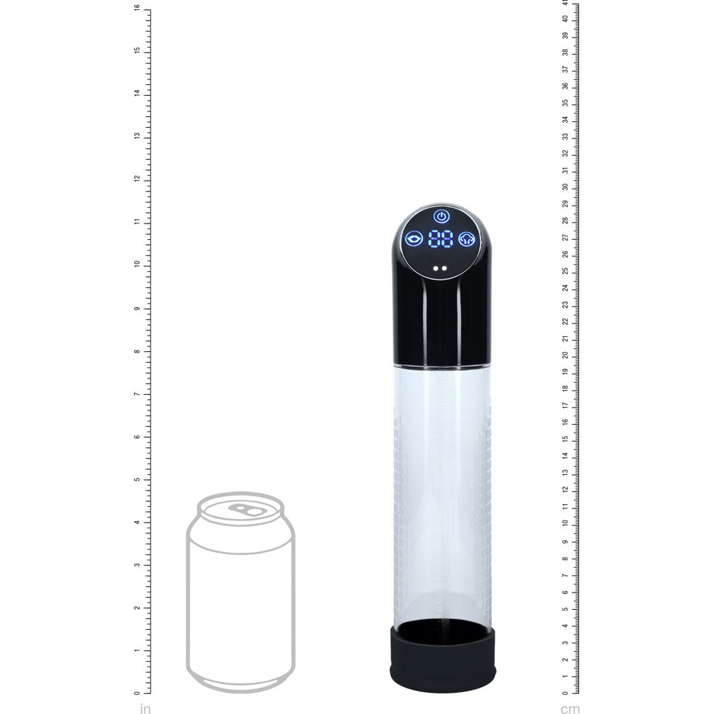 PUMPED Automatic Waterproof Pump - Black/Clear Automatic Penis Pump