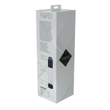 PUMPED Automatic Waterproof Pump - Black - Black/Clear USB Rechargeable Automatic Penis Pump