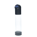 PUMPED Automatic Waterproof Pump - Gun Metal - Gunmetal/Clear USB Rechargeable Automatic Penis Pump