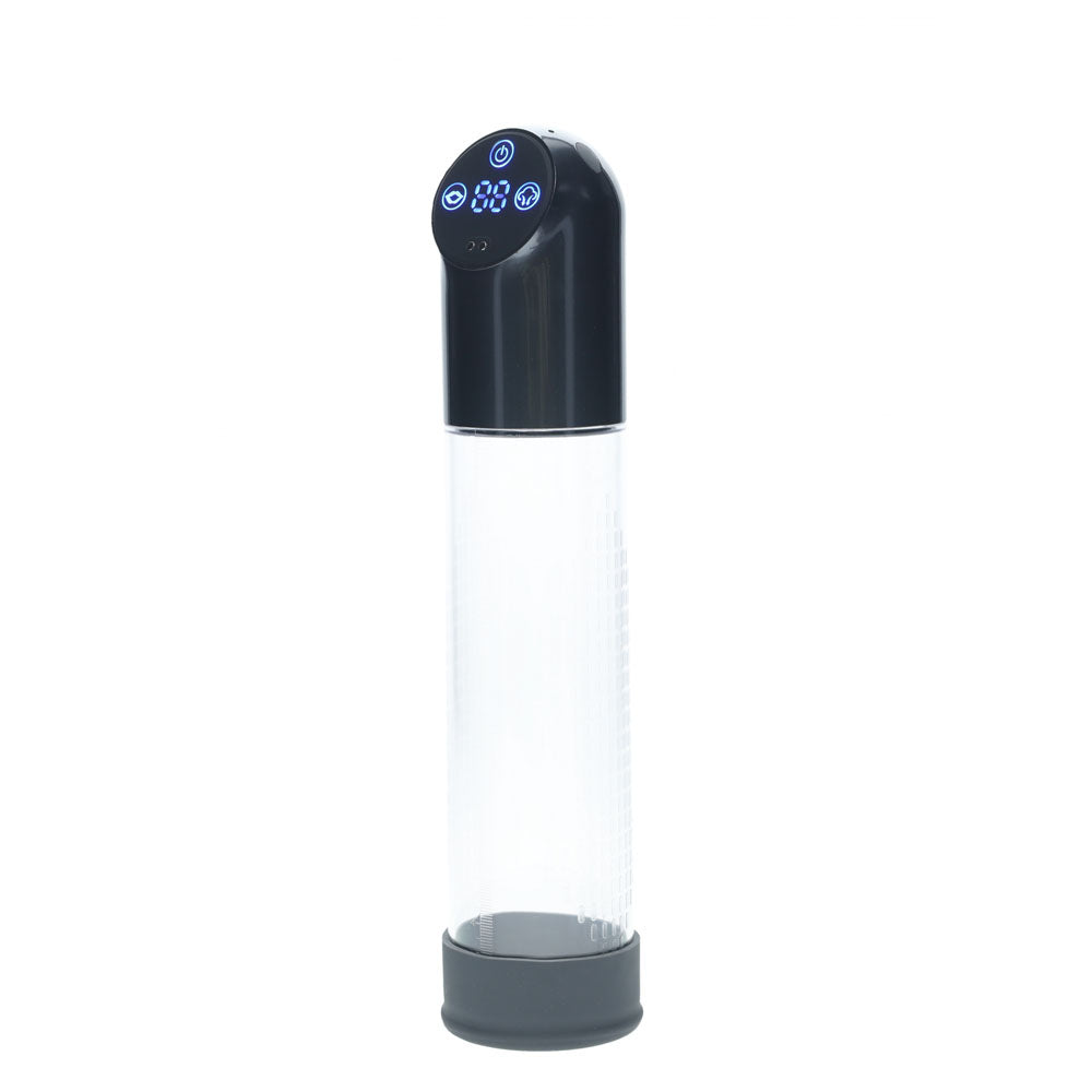 PUMPED Automatic Waterproof Pump - Gun Metal - Gunmetal/Clear