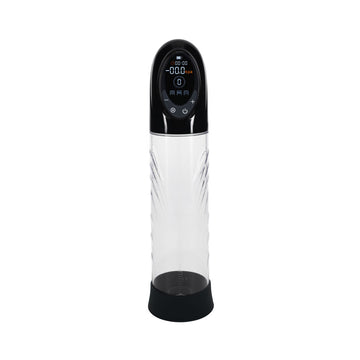 PUMPED CyberPulse Automatic Penis Pump - Black - Black/Clear USB Rechargeable Auto Penis Pump