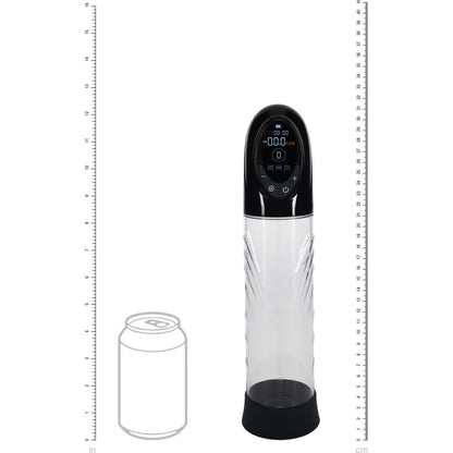 PUMPED CyberPulse Automatic Penis Pump - Black/Clear Auto Penis Pump