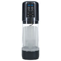 PUMPED UltraLift Automatic Masturbator - Gunmetal Grey/Clear USB Rechargeable Auto Masturbator