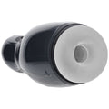 PUMPED Virtuo - Gunmetal - Gunmetal Grey/Clear USB Rechargeable Sucking And Vibrating Auto Masturbator