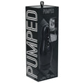 PUMPED Virtuo - Gunmetal - Gunmetal Grey/Clear USB Rechargeable Sucking And Vibrating Auto Masturbator