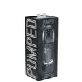 PUMPED SonicPull - Gunmetal - Gunmetal Grey/Clear USB Rechargeable Sucking And Vibrating Auto Masturbator