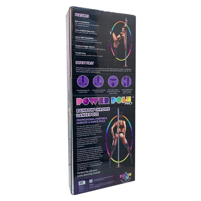 Power Pole Pro - Rainbow Chrome Dance Pole Kit