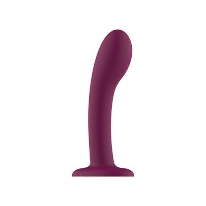 Passion Play Liquid Silicone Dildo - Purple 18 cm Dildo