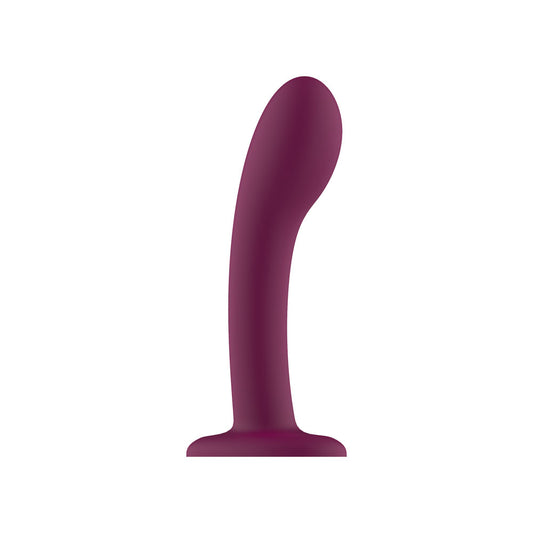 Passion Play Liquid Silicone Dildo - Purple 18 cm Dildo