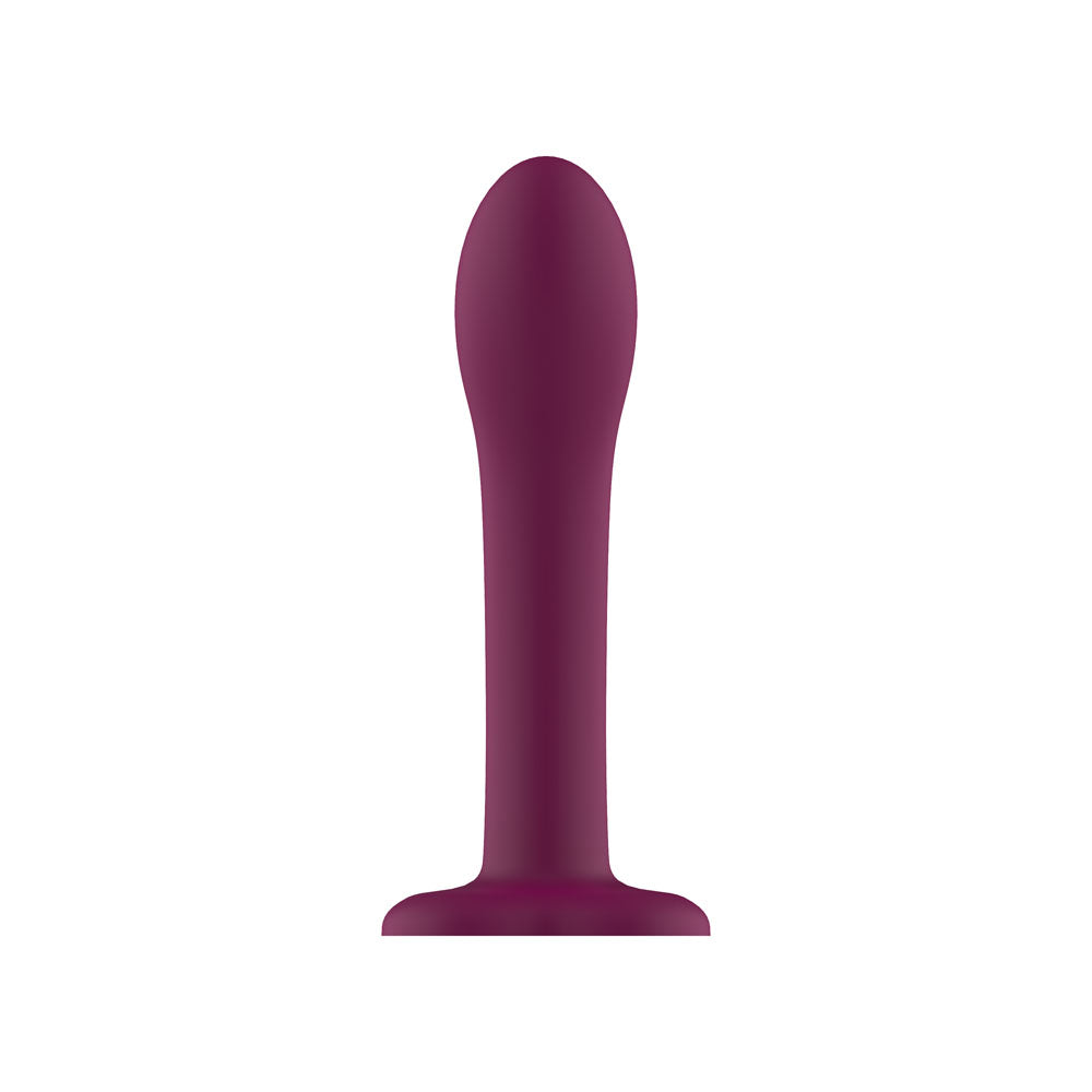 Passion Play Liquid Silicone Dildo - Purple 18 cm Dildo