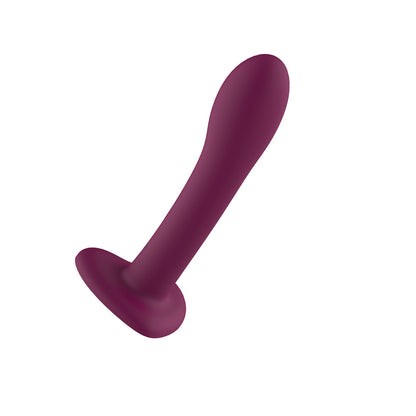 Passion Play Liquid Silicone Dildo - Purple 18 cm Dildo
