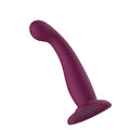 Passion Play Liquid Silicone Dildo - Purple - Purple 18 cm Dildo
