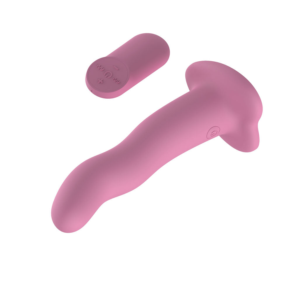 Passion Play Vibrating Dildo - Pink 18.2 cm Vibrating Dildo
