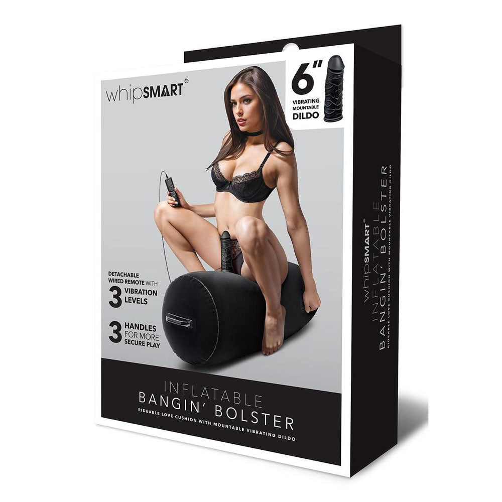 Whipsmart Inflatable Bangin Bolster - Black Inflatable Cushion