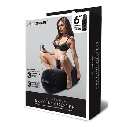 Whipsmart Inflatable Bangin Bolster - Black Inflatable Cushion