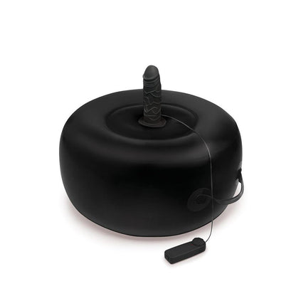 Whipsmart Inflatable Vibrating Love Seat - Black Inflatable Cushion