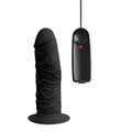 Whipsmart Inflatable Vibrating Love Seat - Black Inflatable Cushion with 6'' Vibrating Dong