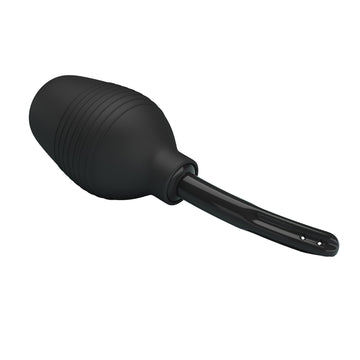 MR PLAY Anal Douche - Black - Black Unisex Douche - 310 ml Capacity