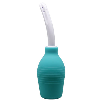 MR PLAY Anal Douche - Aqua/White Unisex Douche - 310 ml Capacity