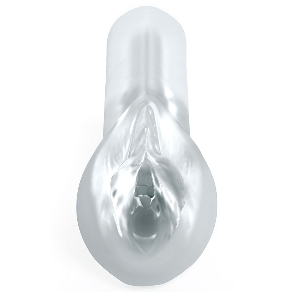 Pipedream Extreme Toyz Self Lubricating Sorority Snatch - Clear Vagina