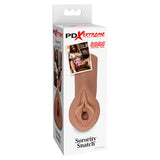 Pipedream Extreme Toyz Sorority Snatch - Brown - Brown Vagina Stroker - Image 8