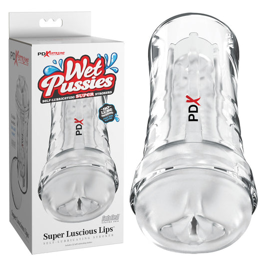 PDX Extreme Wet Pussies - Super Luscious Lips - Clear Self Lubricating