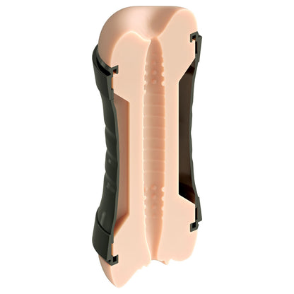 PDX Wet Pussies Super Flip-A-Pussy Over - Light - Flesh Dual Ended