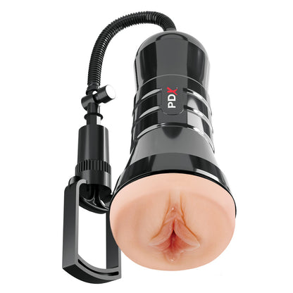 PDX Wet Pussies Super Sucker XXL Stroker - Flesh Vagina Stroker