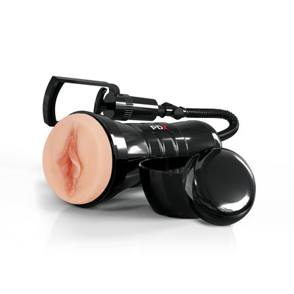 PDX Wet Pussies Super Sucker XXL Stroker - Flesh Vagina Stroker