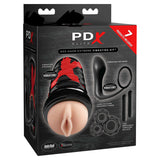 PDX Elite Ass-gasm Vibrating Kit - Black Male Kit - 11 Piece Set - Image 3