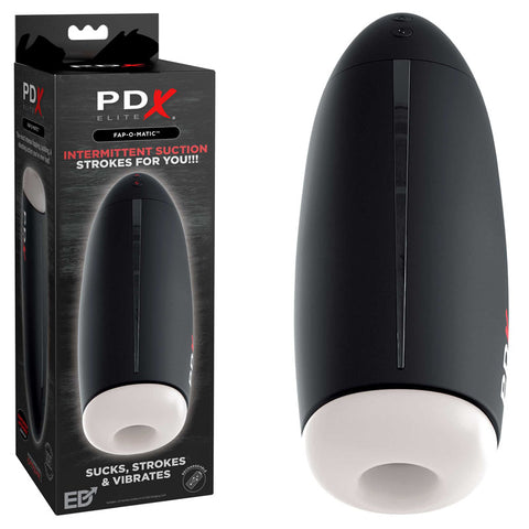 Pipedream Extreme Toys Elite Fap-O-Matic - USB Rechargeable Sucking Masturbator - Image 1