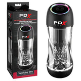 PDX Elite ViewTube Pro - Clear USB Rechargeable Auto Sucking Stroker - Image 1