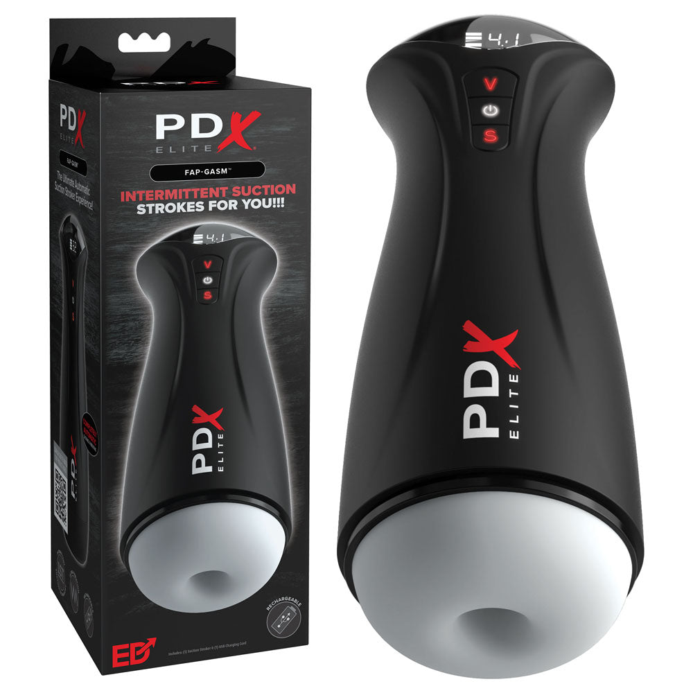 PDX Elite Fuck-Gasm - Flesh - Sucking & Vibrating Auto Stroker