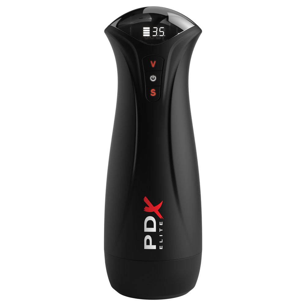 PDX Elite Fuck-Gasm - Flesh - Sucking & Vibrating Auto Stroker