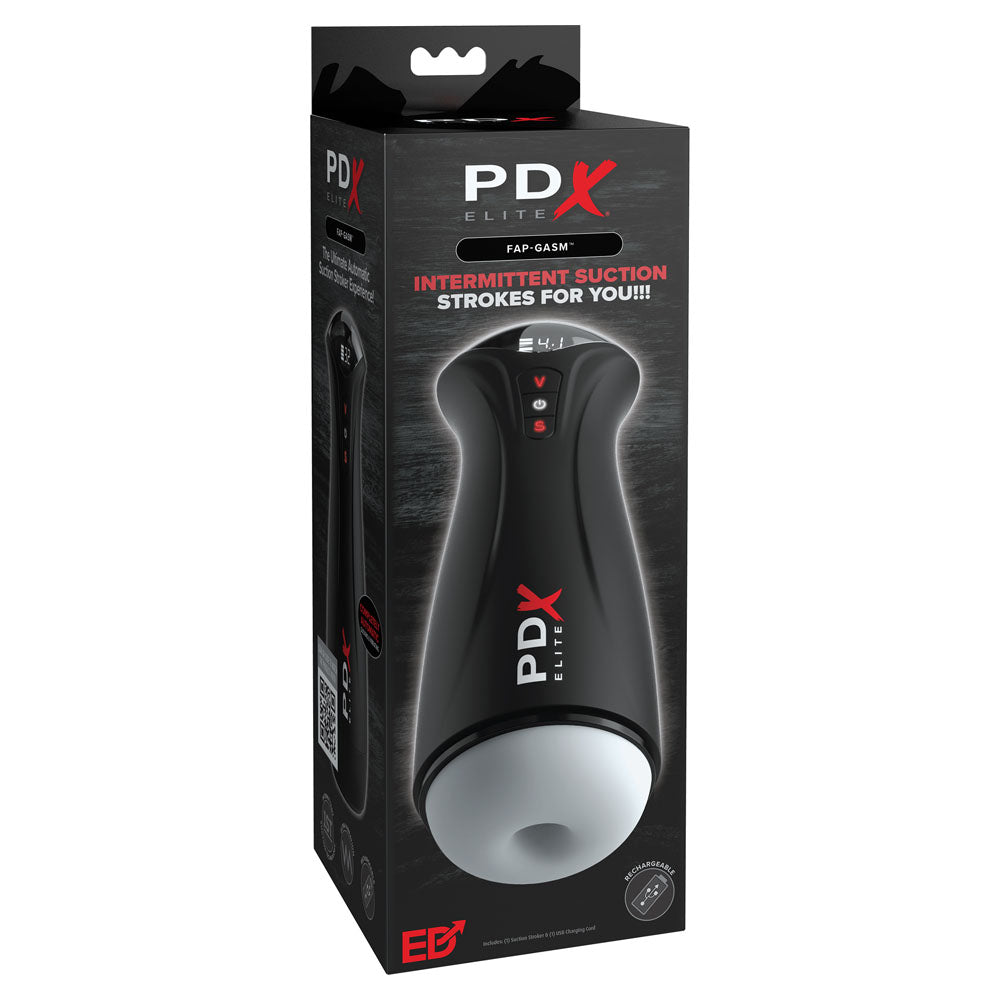 PDX Elite Fuck-Gasm - Flesh - Sucking & Vibrating Auto Stroker