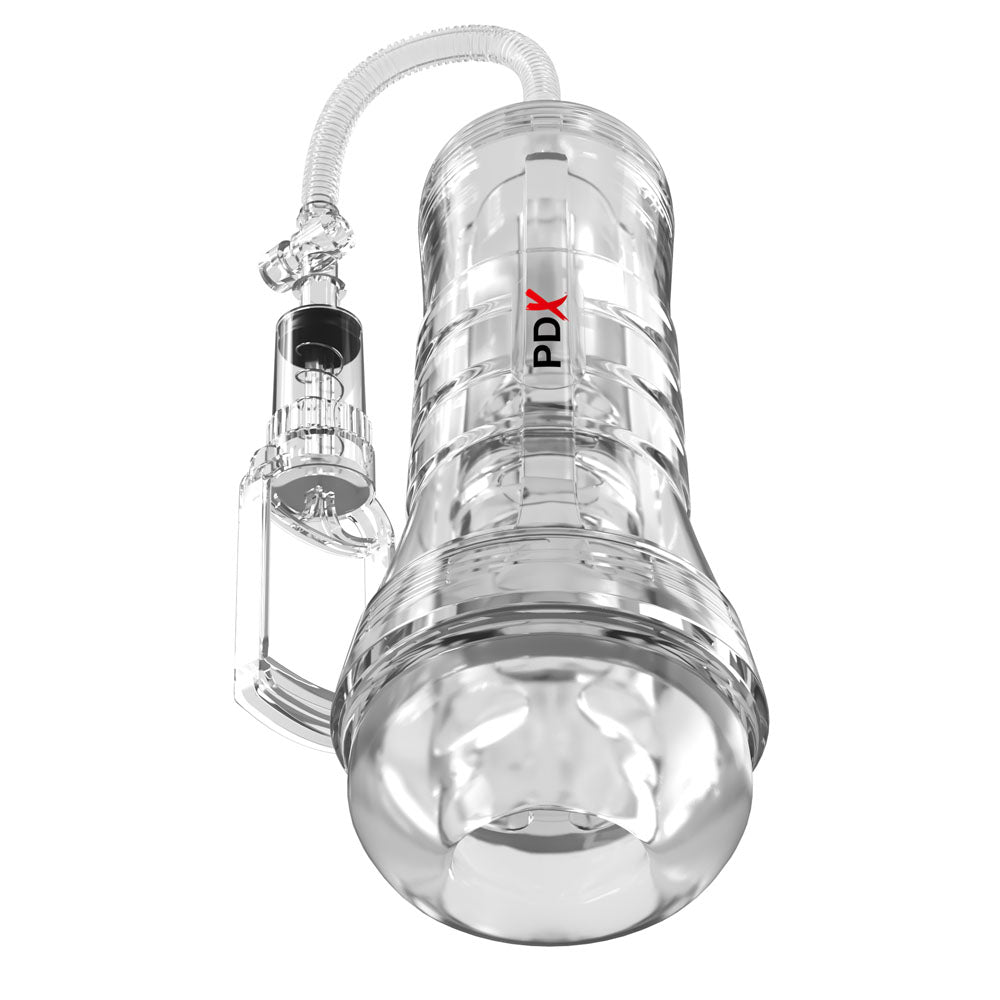 PDX Elite ViewTube Vac XXL Pump Stroker - Clear Vagina Stroker