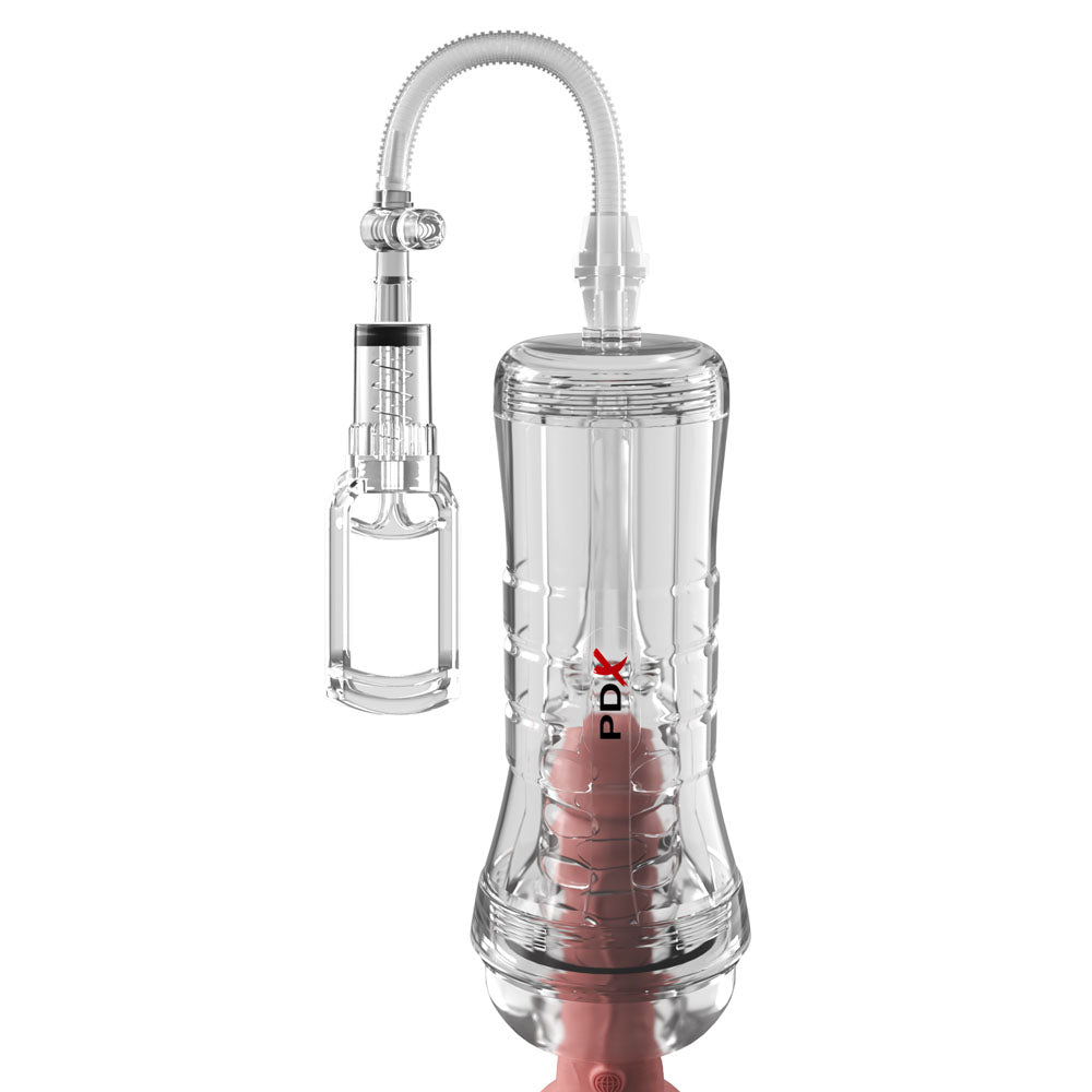 PDX Elite ViewTube Vac XXL Pump Stroker - Clear Vagina Stroker