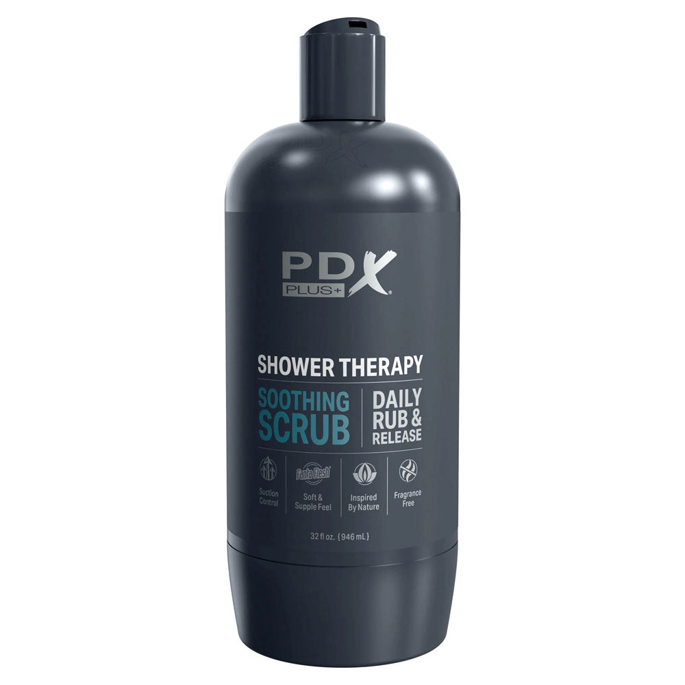 PDX Plus Shower Therapy - Soothing Scrub - Flesh Discreet Vagina