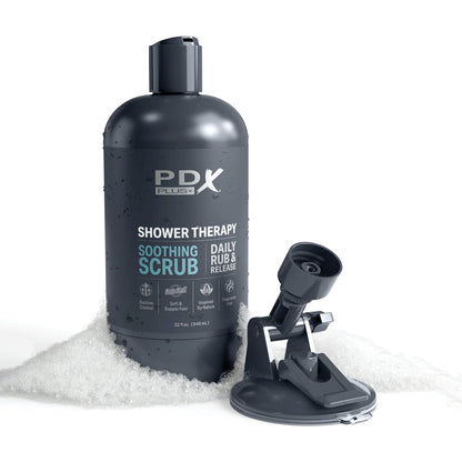 PDX Plus Shower Therapy - Soothing Scrub - Flesh Discreet Vagina